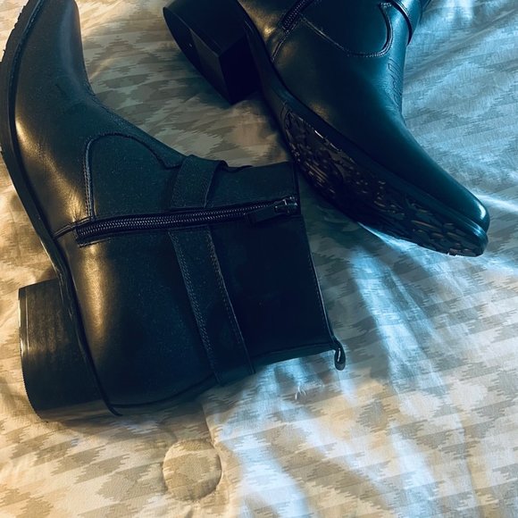 Cool shoes for men with heels calto size 11 black and various brown main image 14